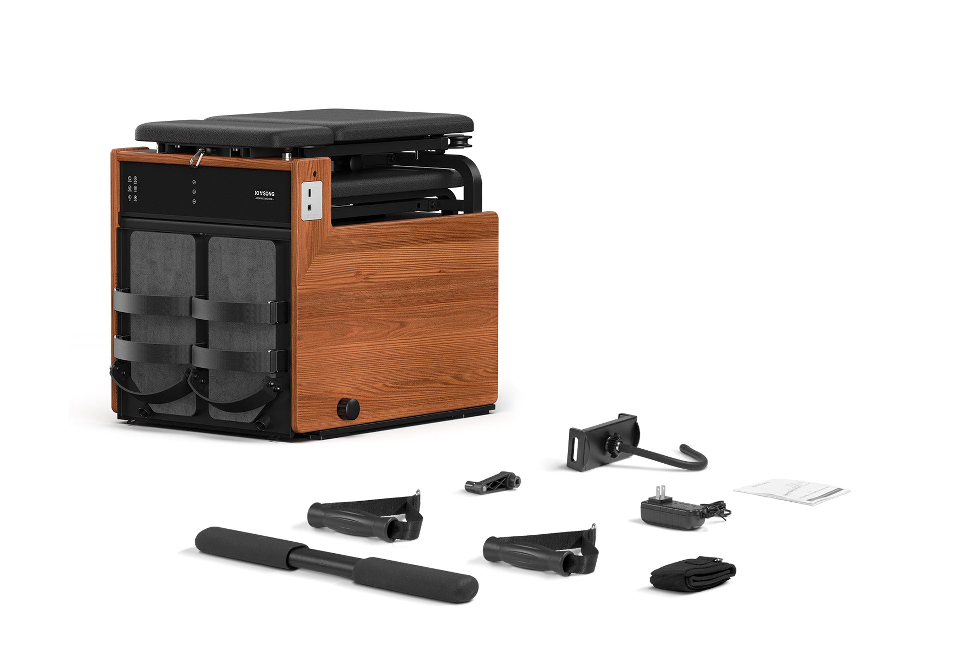 home gym rowing machine detail