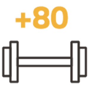 rowing machine workouts, icon